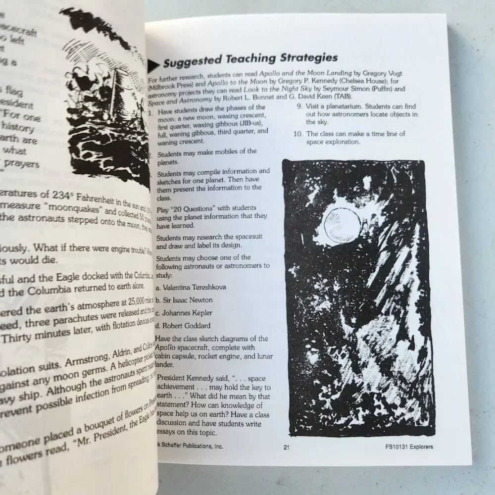Explorers Workbook Activity Book Teacher Resource Book Textbook 017257101312 By